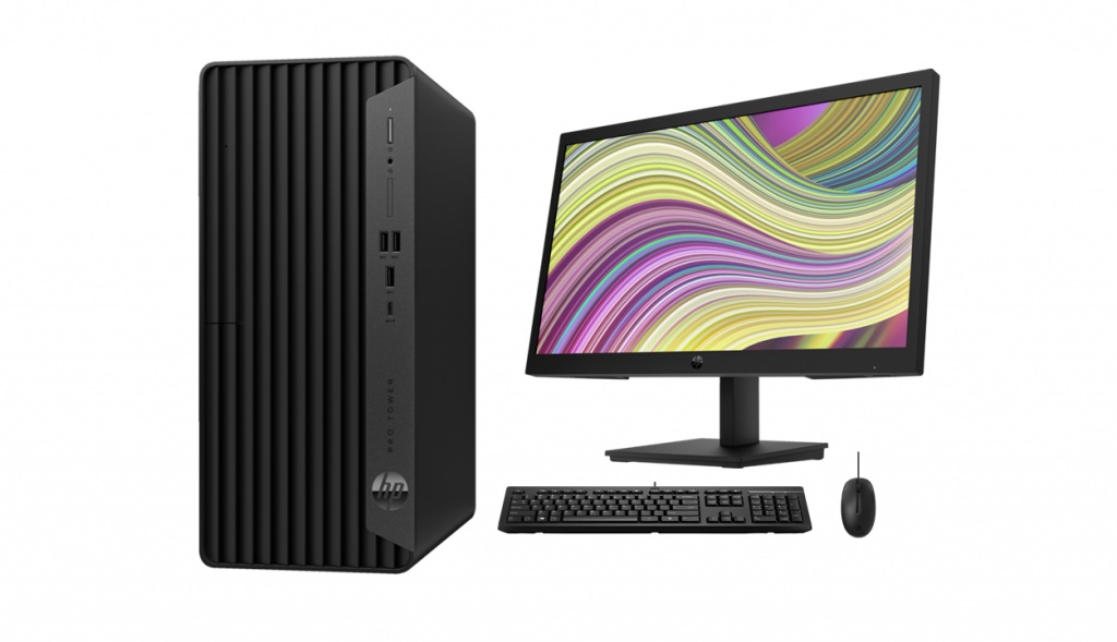 Compact desktop computer